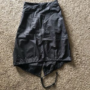 Junee Black Athletic Drawstring Hem Skirt - M